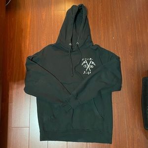 Four Star ‘Four Life’ Scythe graphic hoodie